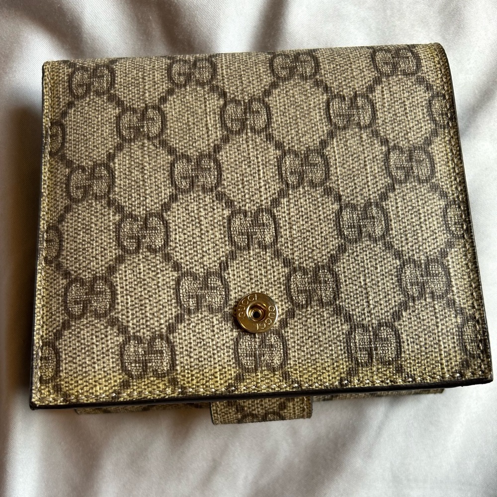 Authentic Gucci Monogram Folding Wallet - image 2